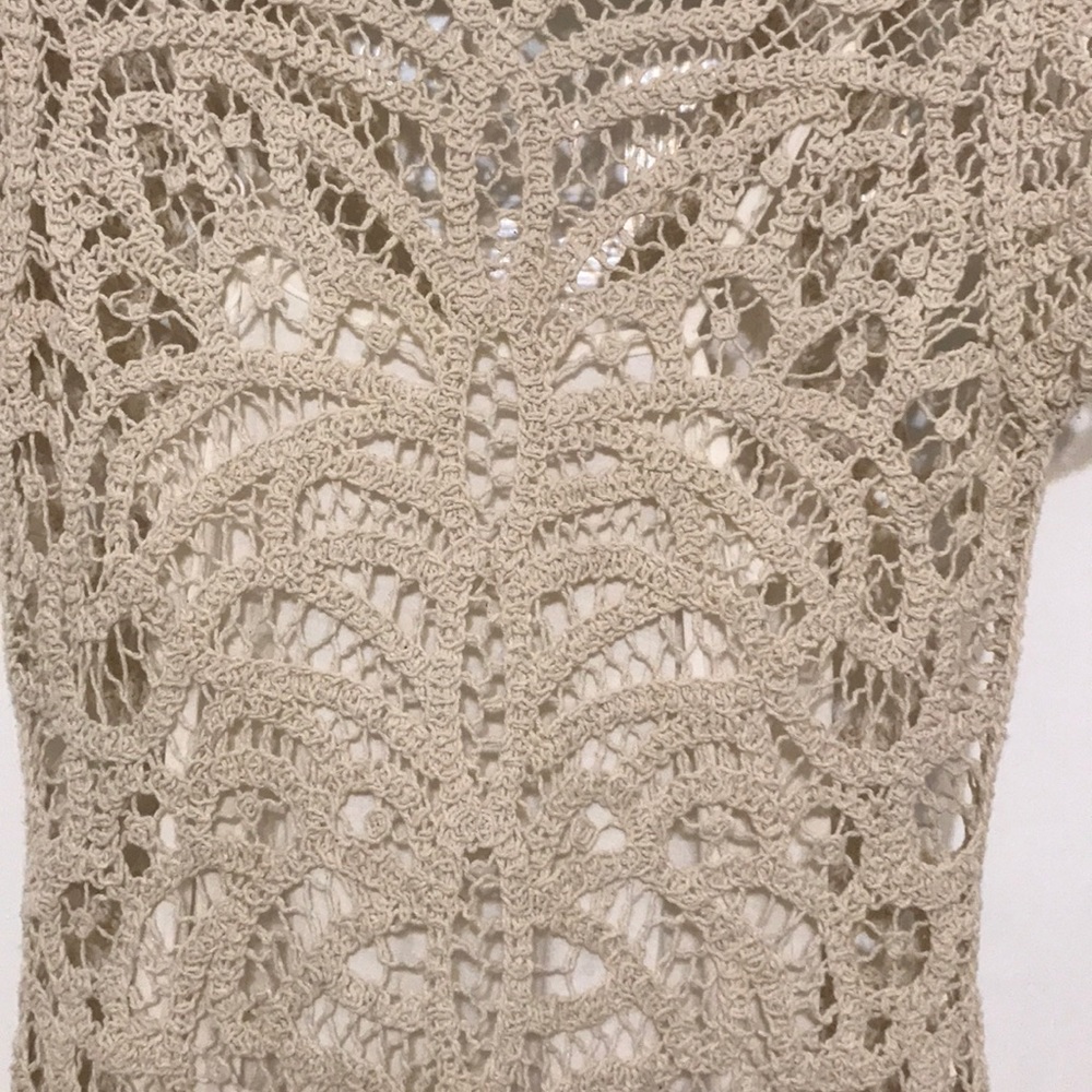 NWOT Boston Proper crochet Resort Dress  small 👗 - Picture 7 of 9